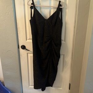 Black Glittery Dress